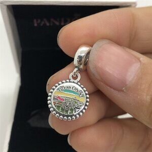 ✨🔥Pandora Ocean City NJ Charm Bike on Boardwalk Charm Beach Charm Travel Charm